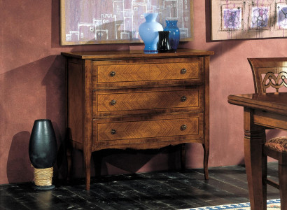 Massiv Holz Schrank Möbel Kommoden Braun Sideboard Kommode Anrichte Sideboards